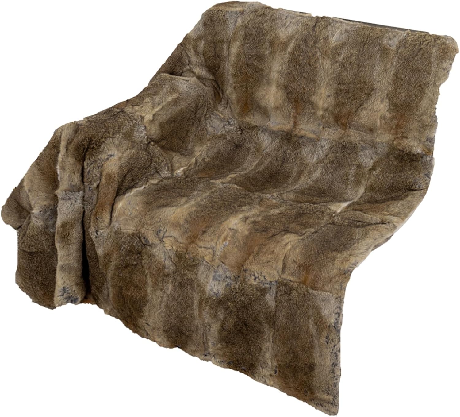 Fur Blanket Throw for Couch Yellow Rabbit Hide Fur Throw Blanket Fuzzy Fluffy Super Soft Furry Plush Decorative Comfy Shag Thick Sherpa Shaggy Throws and Blankets for Sofa, Bed, 55.12x62.99 inch