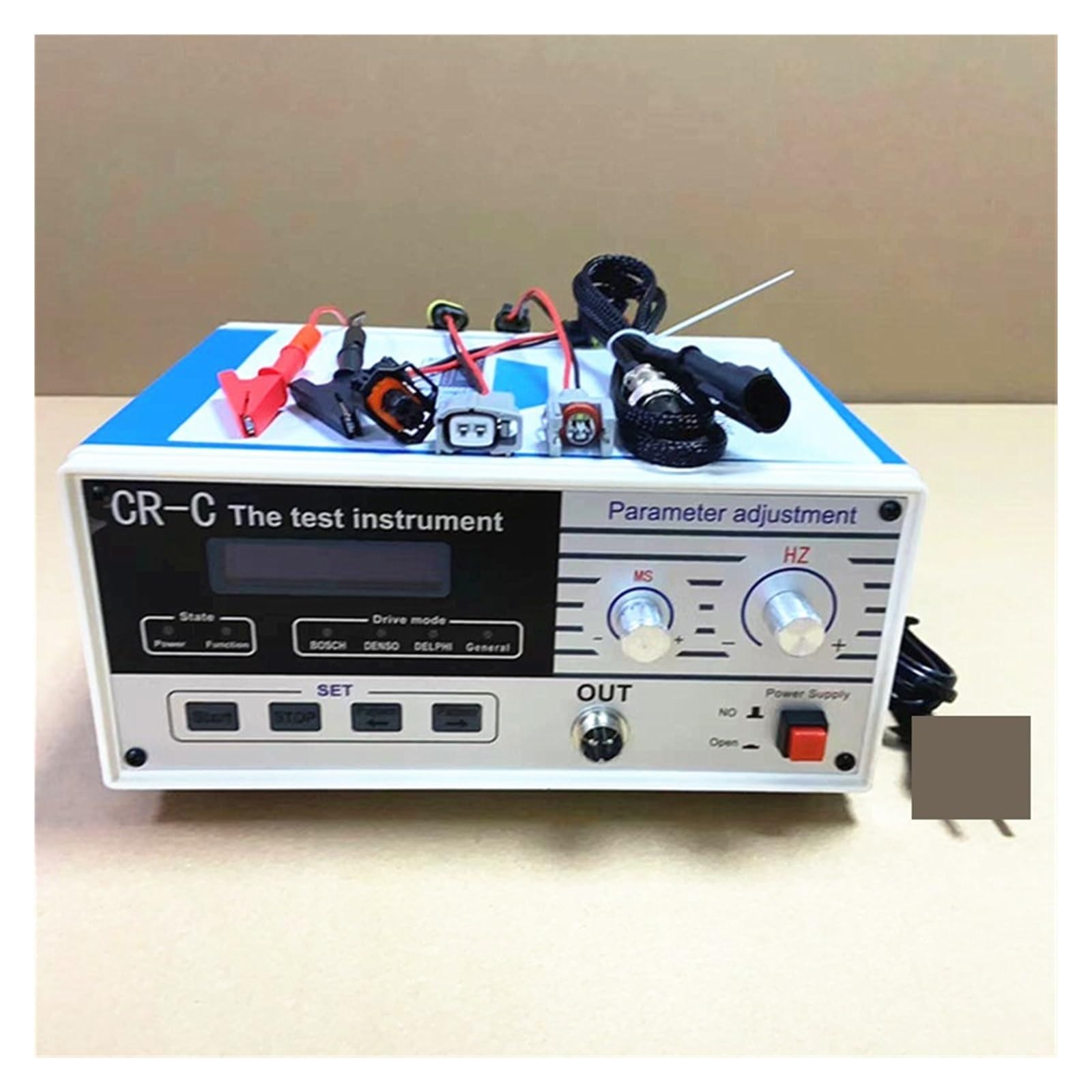 Probador de inyectores, Comprobador de inyectores Common Rail CR-C, comprobador de inyectores diésel, Controlador de inyector electromagnético multifunción