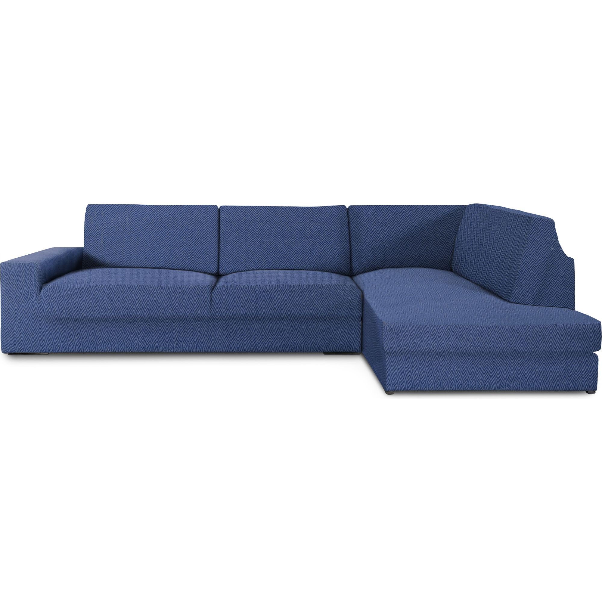 Housse de canapé d'angle avec accoudoir droit super élastique ECOMMERC3