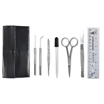 Intermediate Dissection Kit - Stainless Steel - Kit 62 - Single Fold Case