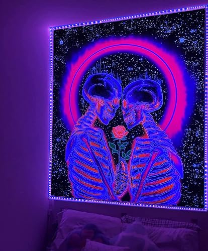 Miniatura 18 de Tapiz de flores vintage de 51 x 13 pulgadas, largo vertical para colgar en la pared, referencia ilustrativa botánica, tapices botánicos