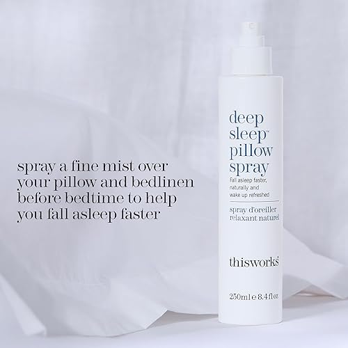 Miniatura 10 de THISWORKS Spray de almohada para dormir profundo ayuda natural de acción rápida con lavanda para relajación 12fl oz 12 onzas líquidas paquete de 1