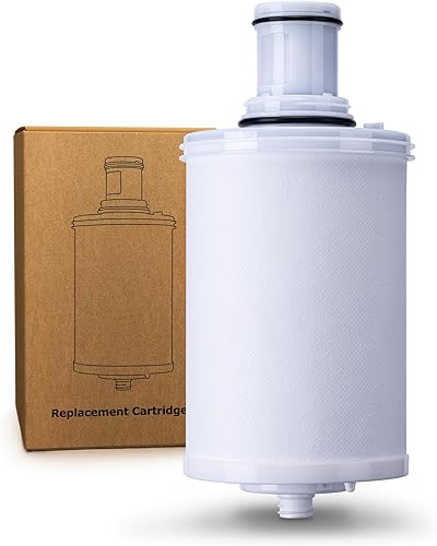 Cartucho de repuesto para filtro de agua 100186 compatible con el sistema de filtro de agua Amway espring, filtración de alta precisión, retiene