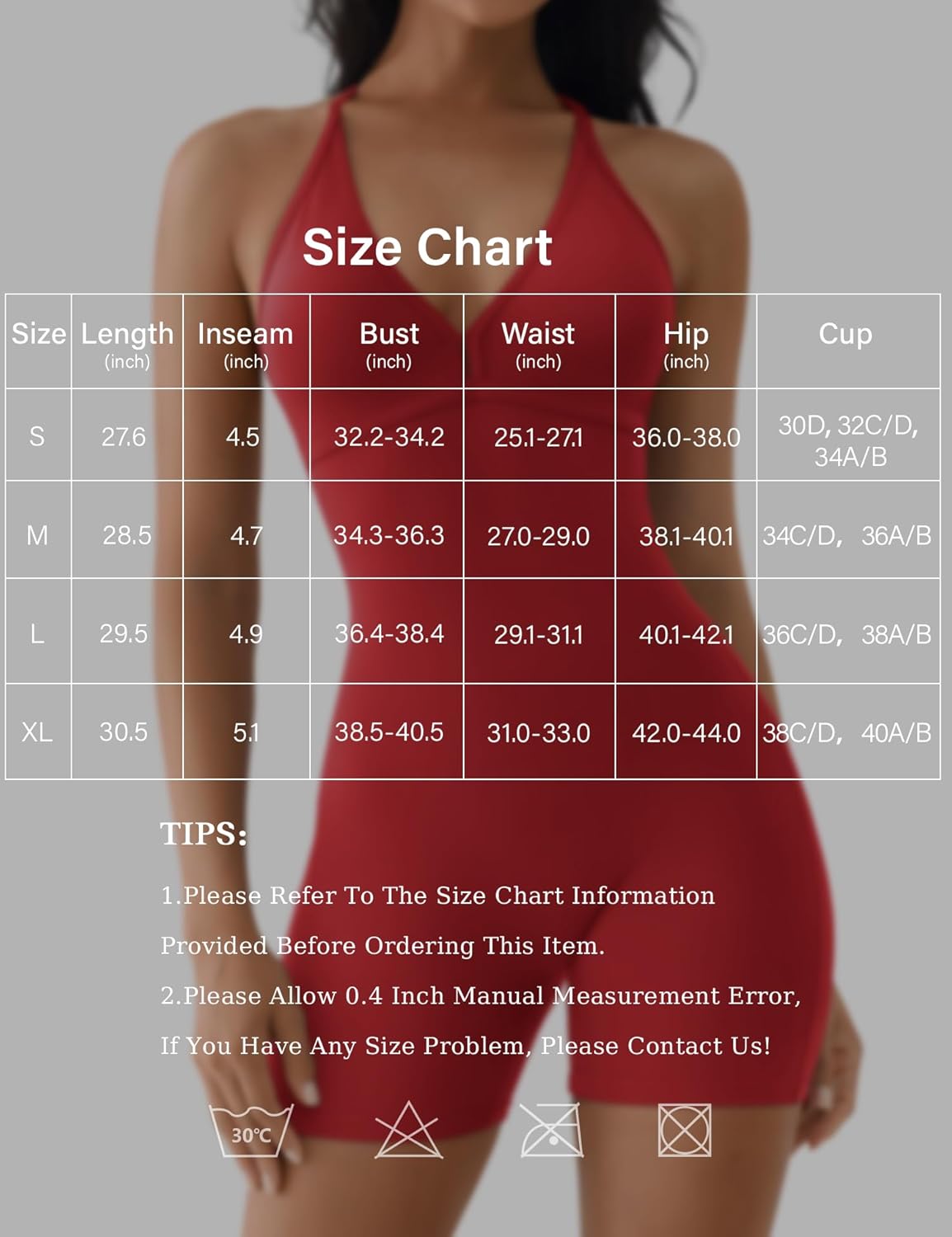 YEOREO Workout Jumpsuits Women Tummy Control Taylor V Neck Romper One Piece Sexy Backless Scrunch Butt Bodysuit - Image 6