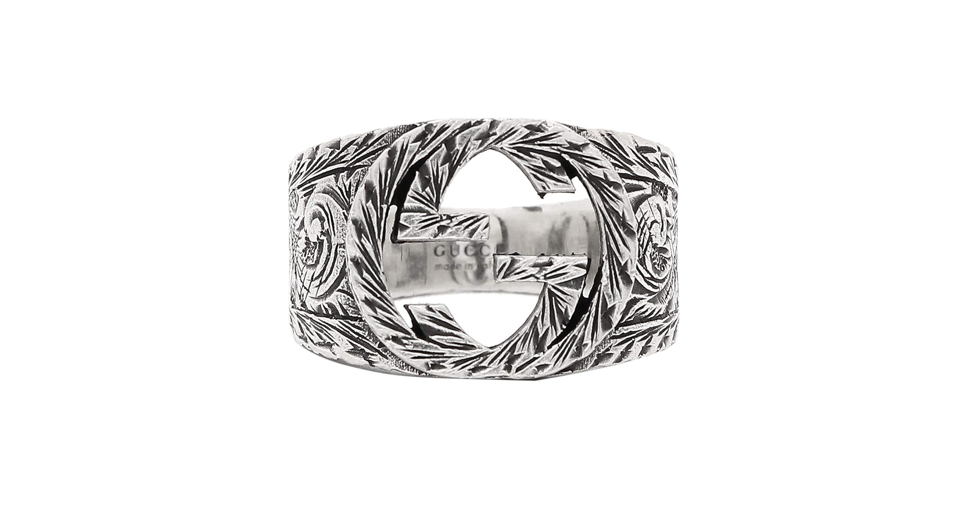 Amazon.co.jp: Gucci 455302 J8400 0811 Interlocking G Ring