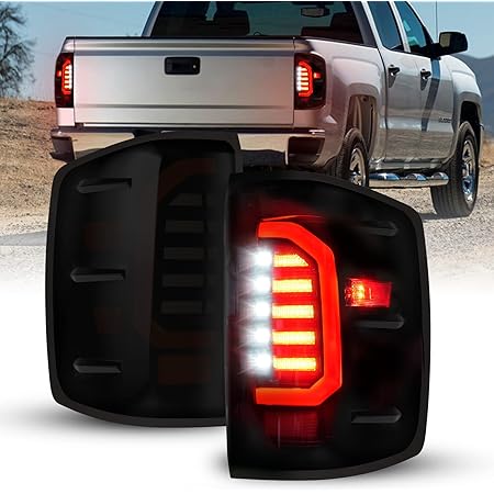 Vvavv - Luces Traseras LED Compatibles Con Chevy Silverado 1500 2007