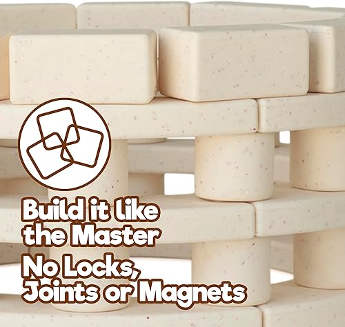 Miniatura 8 de Taksa Toys Juguetes educativos apilables de cúpula griega antigua, bloques de construcción apilables para niños de 7, 8, 9 y 10 años, kit