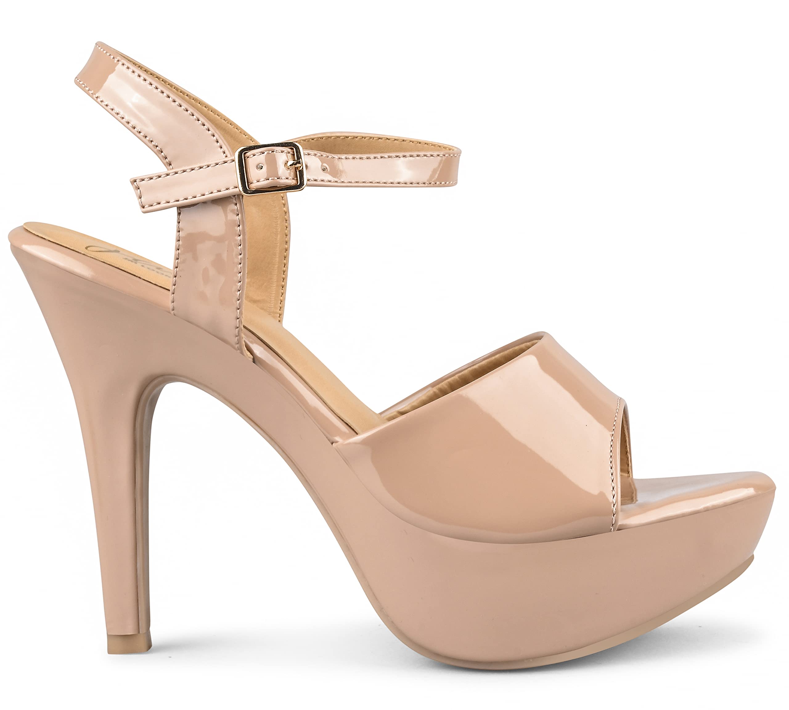 JM LOOKS Women Stylish Pencil Nude Heel Fashion Sandal Trendy Party & Daily/Wear For Womens And Girls, Size_2 (B0BRKZYBKP) Amazon Price History, Amazon Price Tracker
