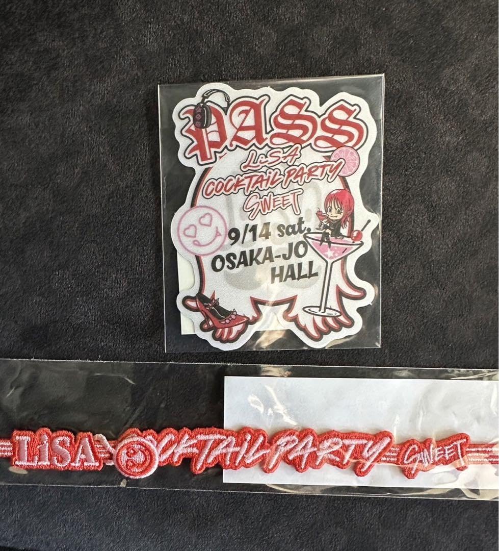 LiSA COCKTAIL PARTY パスステッカー 全 コンプ1セット Amazon.co.jp: LiSA COCKTAiL PARTY 大阪 sweet限定 刺繍