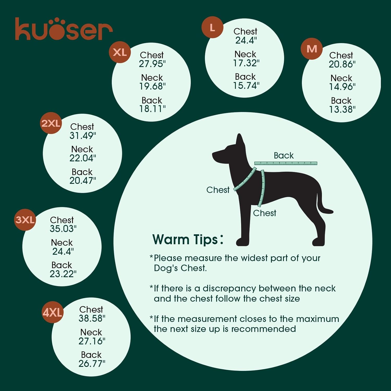 Kuoser Dog Recovery Suit, Anti Licking Dogs Rear Leg Sleeve, Abdominal Dog Surgical Suit with Dog Pants Cover Protect Wounds, Dogs Elbow Protector Soft Pet Surgery Onesie Cone Alternative, Green XL