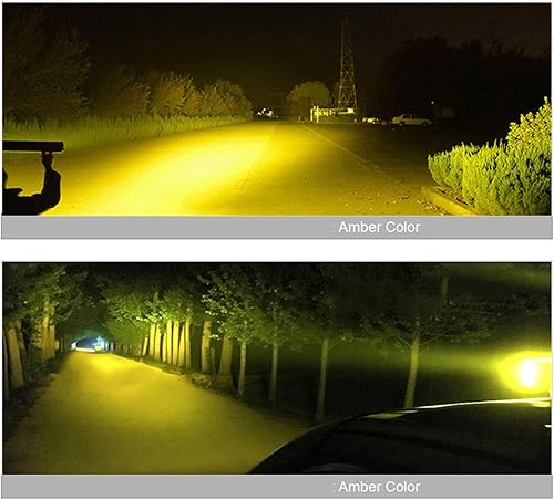 Miniatura 2 de Barra de luz LED curvada 7D, barra LED amarilla 4X4, camión, ATV, techo de coche, barra de luz antiniebla ámbar, 52 pulgadas