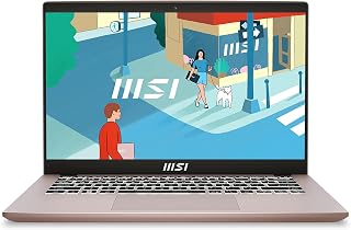 MSI Modern 14 C13M-696IT, Notebook 14 inch Full-HD 60Hz, Intel i5-1335U, Intel Iris Xe, 8GB RAM DDR4, 512 GB SSD M.2 PCIe 3, Win 11 Home [Layout en Italiaanse garantie] roze