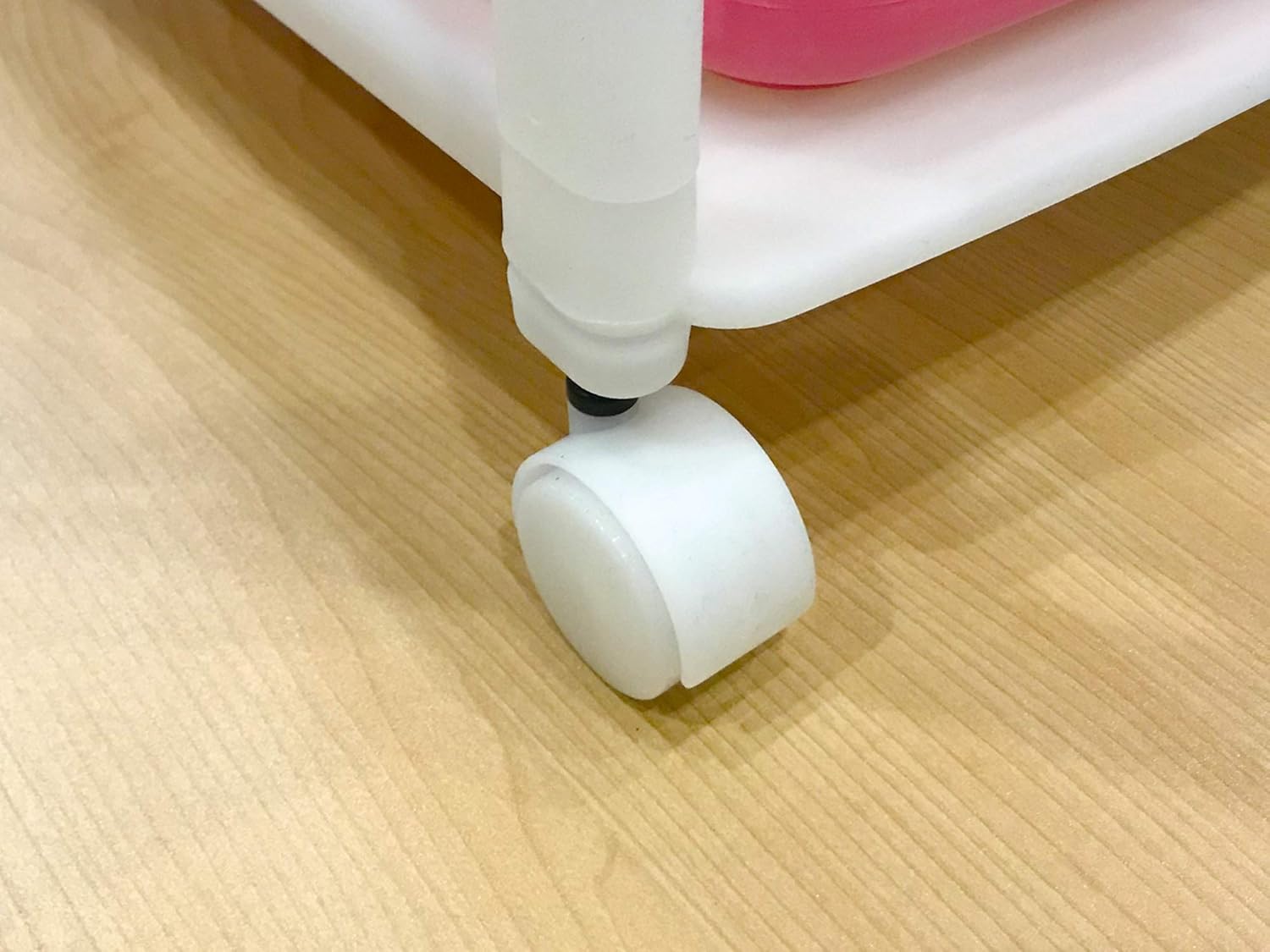 和泉化成 収納 NEW スリムバスケットラック4W型キャスター付 (66×44.5×高69.8cm) 9353N