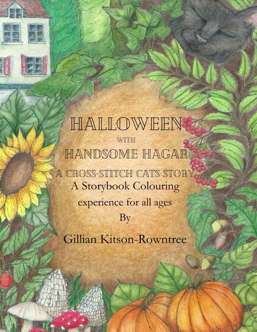 Halloween with Handsome Hagar: A Cross-Stitch Cats Story (Adventures with the Cross-Stitch Cats)