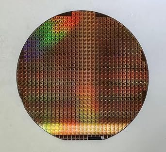 Silicon Wafer Art Double-Sided polishing Uncut Integrated Circuit Silicon Wafer semiconductor Integrated Circuit Substrate Silicon Wafer Integrated Circuit 8-inch 5HA Type 1pcs