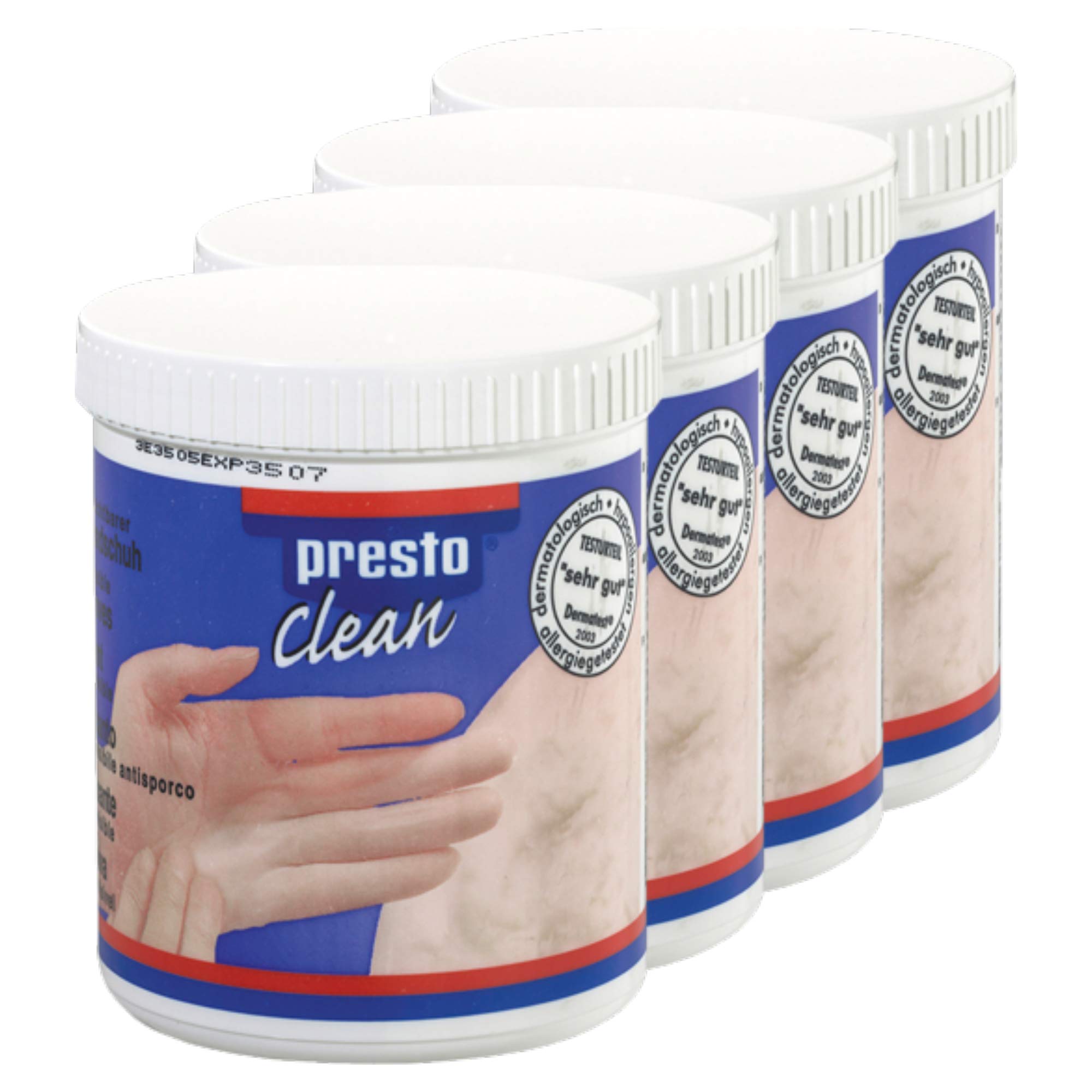 Presto 4X UNSICHTBARER HANDSCHUH Schutz ÖL Tinte Lack Farbe KITT LEIM KLEBER 650