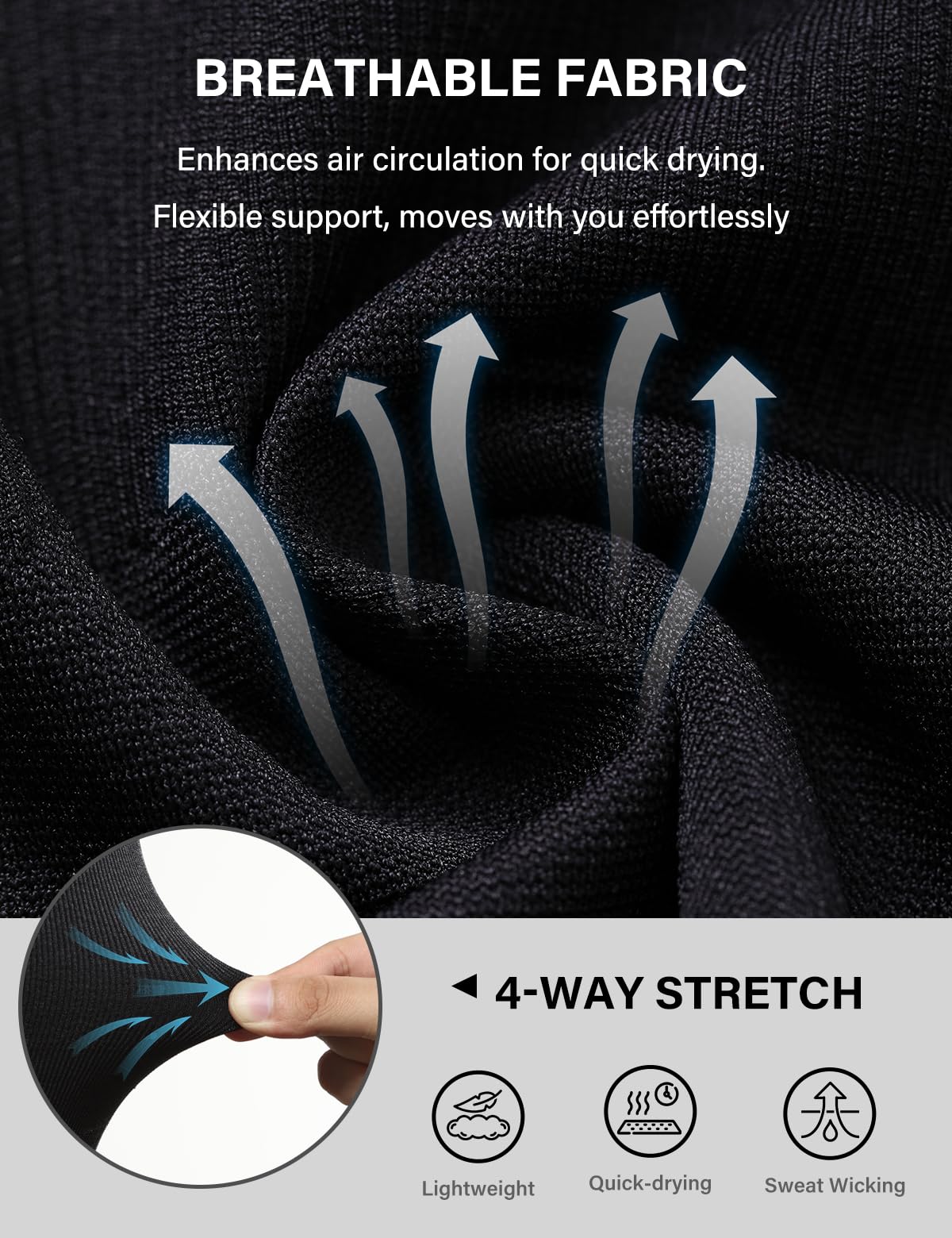Casey Kevin Camiseta Compresión Hombre, Faja Reductora Hombre Adelgazante, Manga Corta Moldeadora Shapewear Secado Rápido para Gimnasio, Fitness, Deporte — view 6