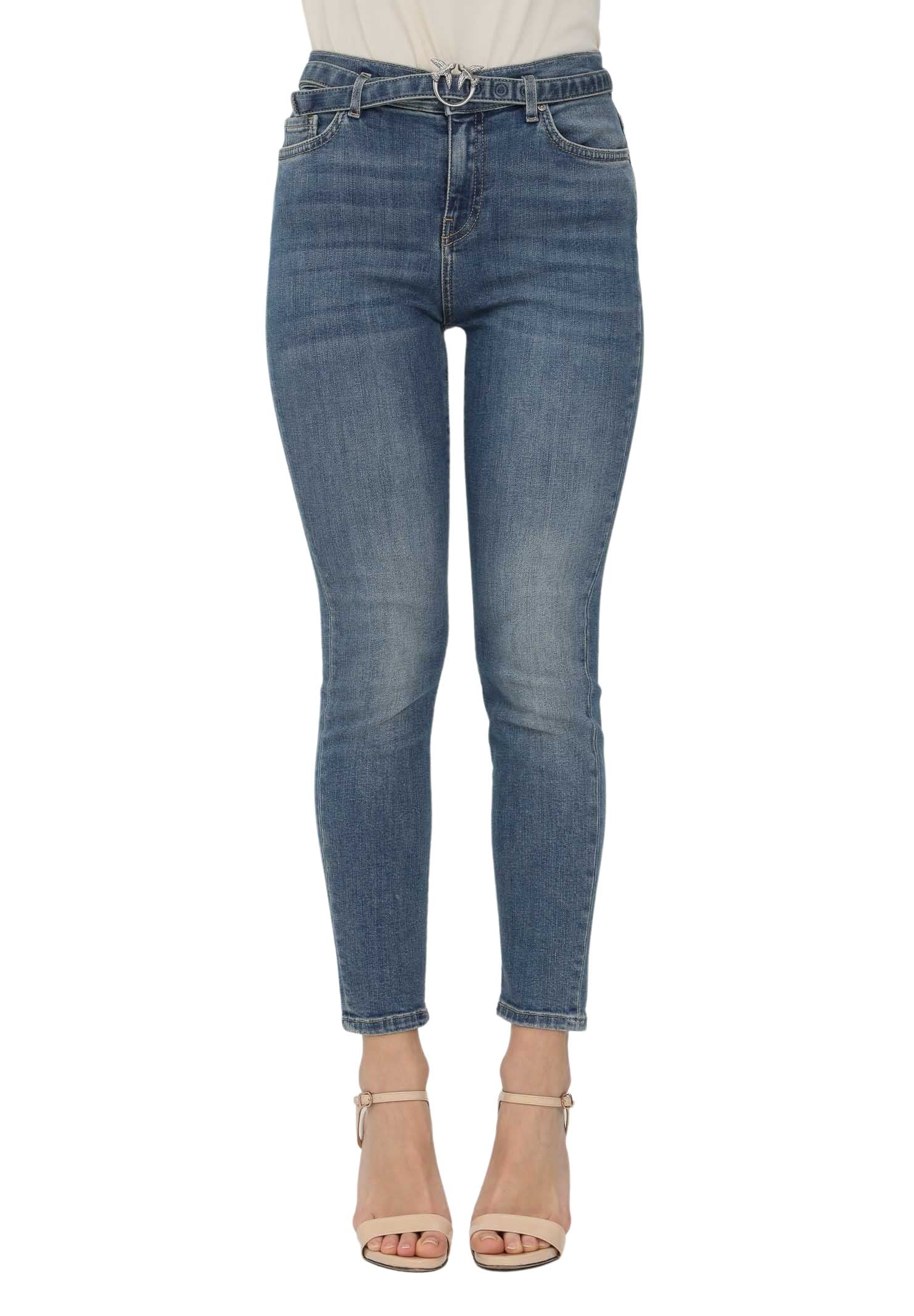 Pinko Sabrina 43 Skinny Pj685 Denim, Pantaloni Donna