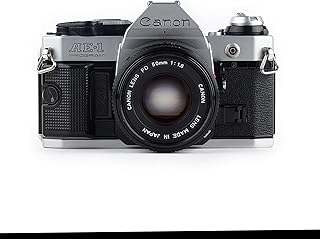 Canon AE-1 Appareil photo vintage avec objectif 50 mm f/1.8 SLR 35 mm