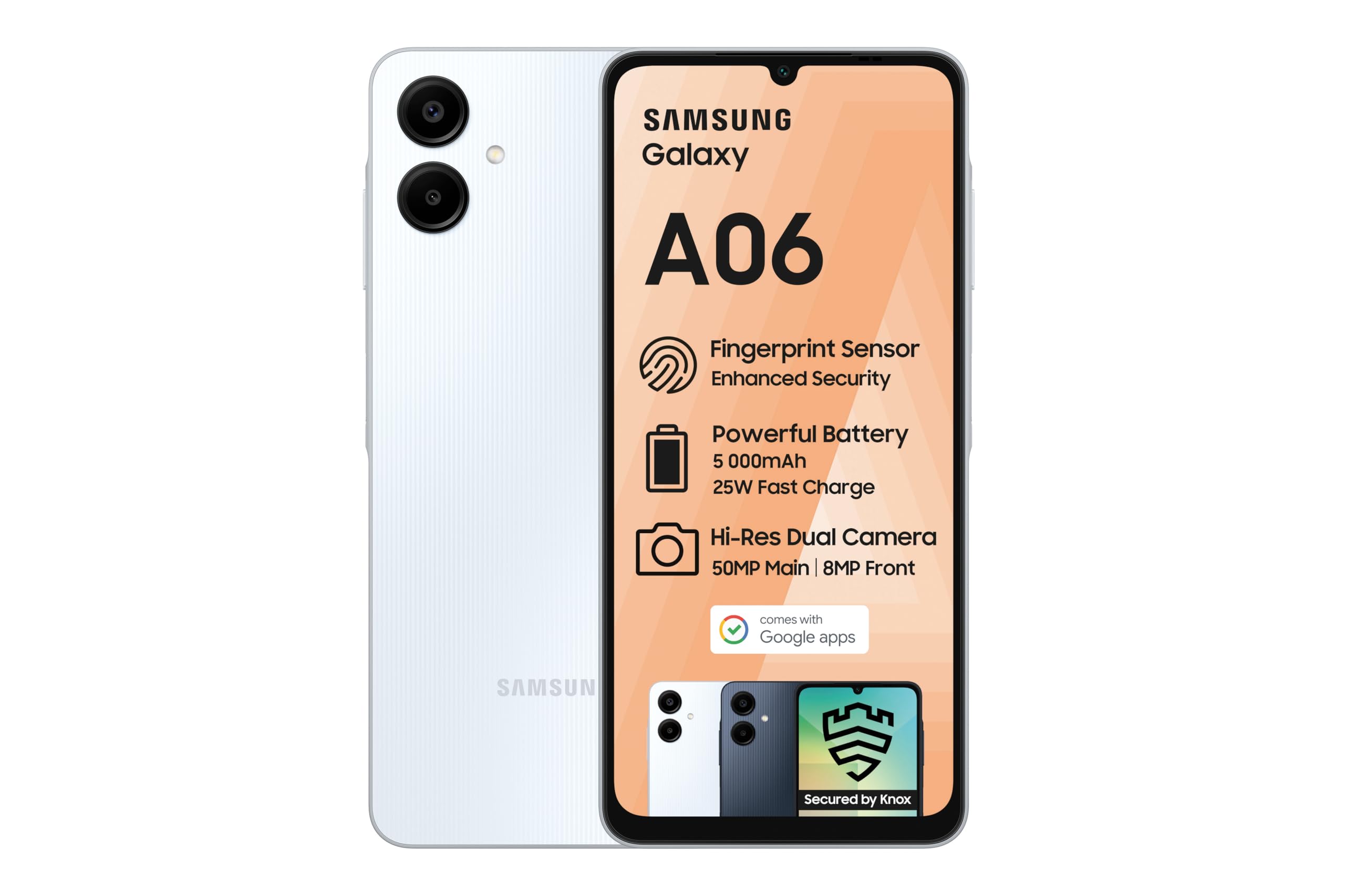 未開封品　Samsung Galaxy A06 4GB 64GB ライトブルー 楽天市場】SAMSUNG Galaxy A06 ＜グローバル版＞ 5000mAh
