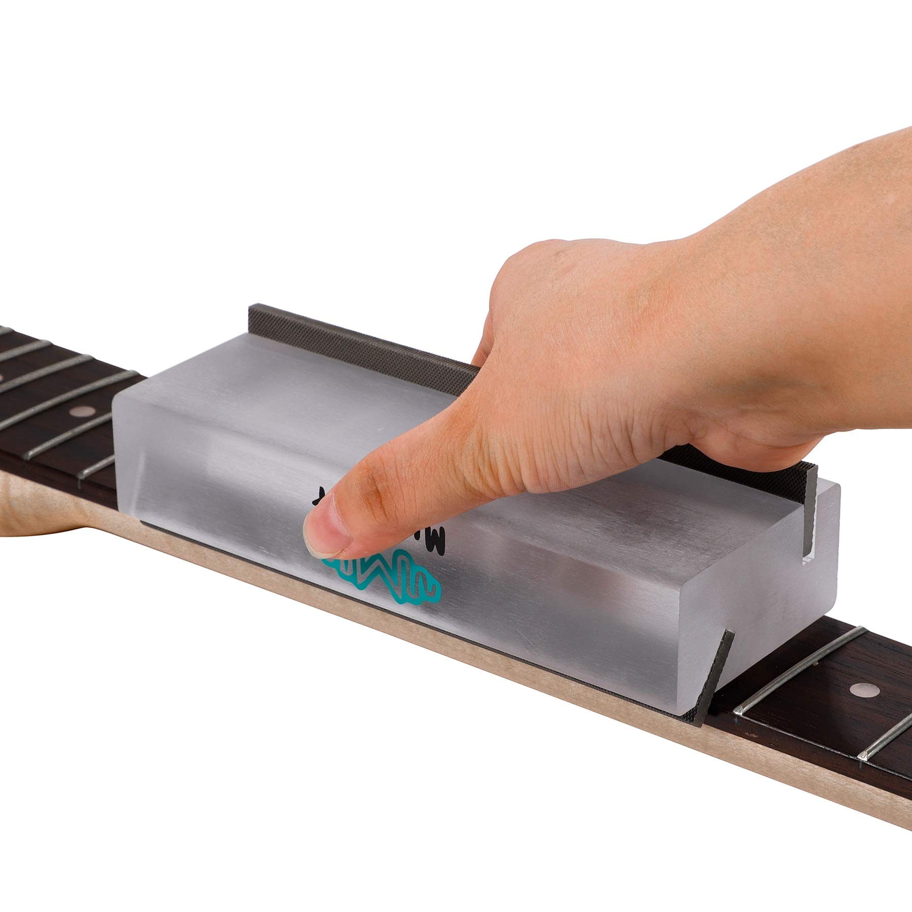 RuiJOTWAT 2 in 1 guitar fret bevel file 35° and 90° angle dual-purpose chamfering file luthier repair tool - Image 4