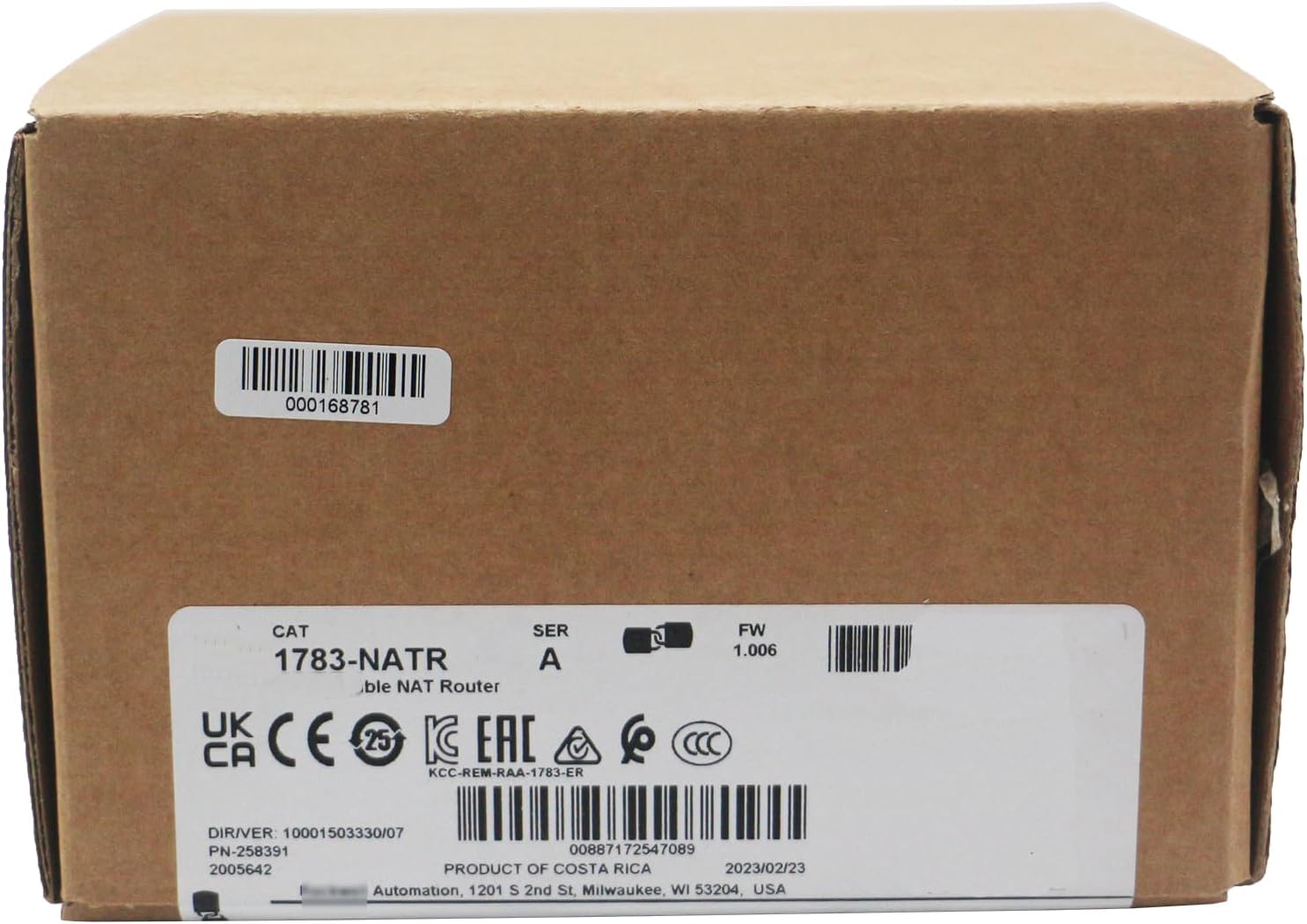 BAYDE 1783-NATR Configurable NAT Router for Allen Bradley 1783-NATR