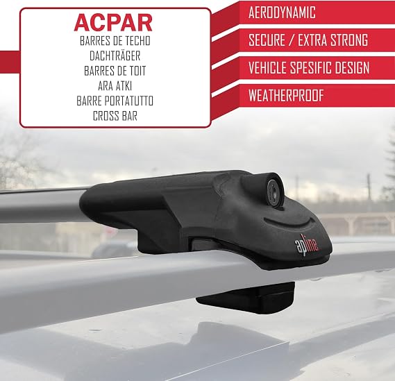 ACE-1 Intermediate Weft Ceiling Bar GRAY 3PCS BAR compatible with Chevrolet Tahoe 2007-2014