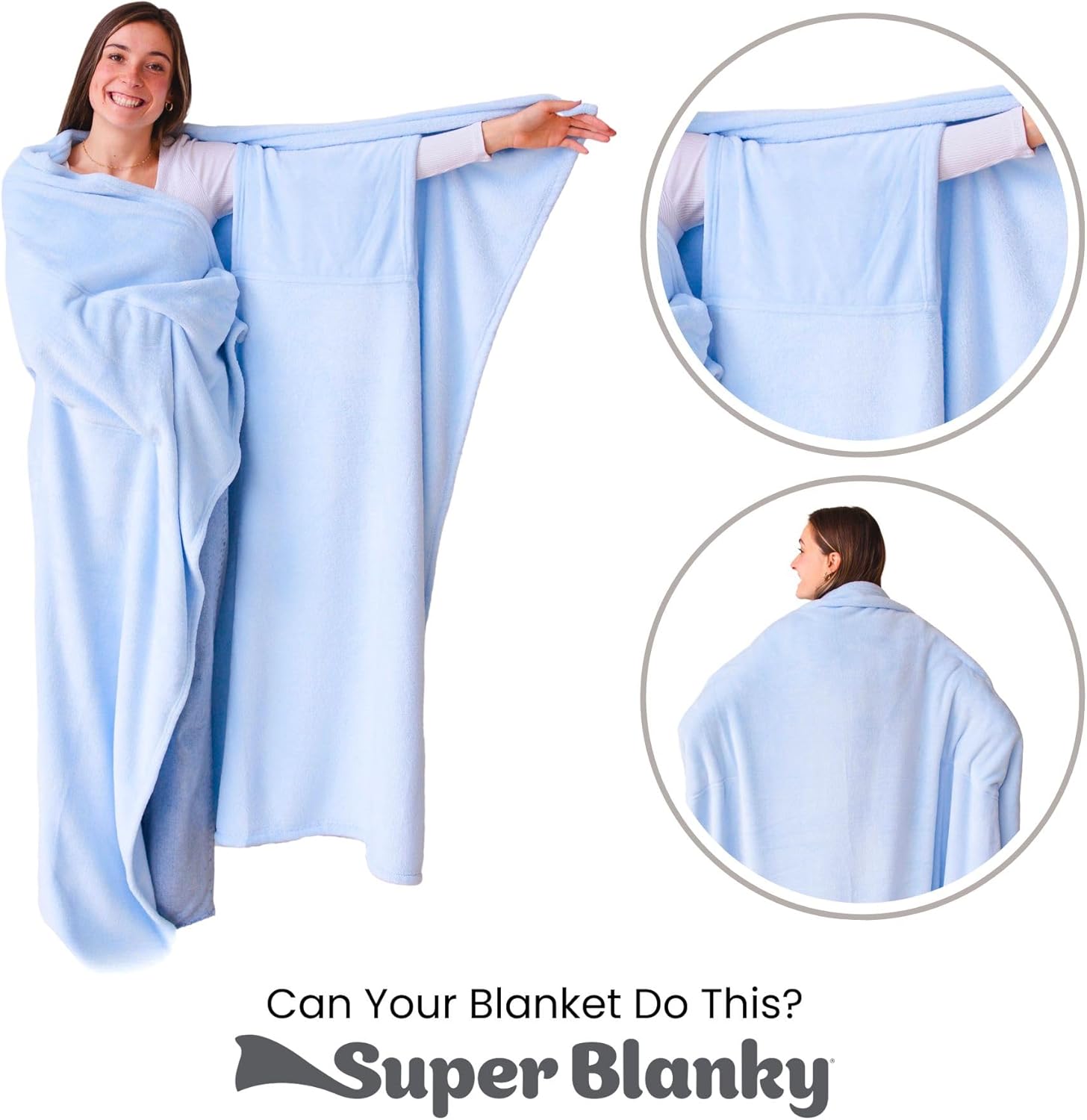 Wearable Blankets for Women, Adult Wearable Blanket Men, Valentine's Day Gifts for Her, Wife Birthday Gift Ideas - Image 7