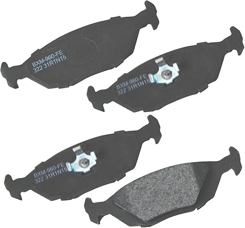 Vista 46 de Bendix Premium SBM8 - Pastillas de freno semimetálicas Premium para modelos seleccionados Buick Special, Camaro, Corvette, Phaeton, Olds F85, Vista