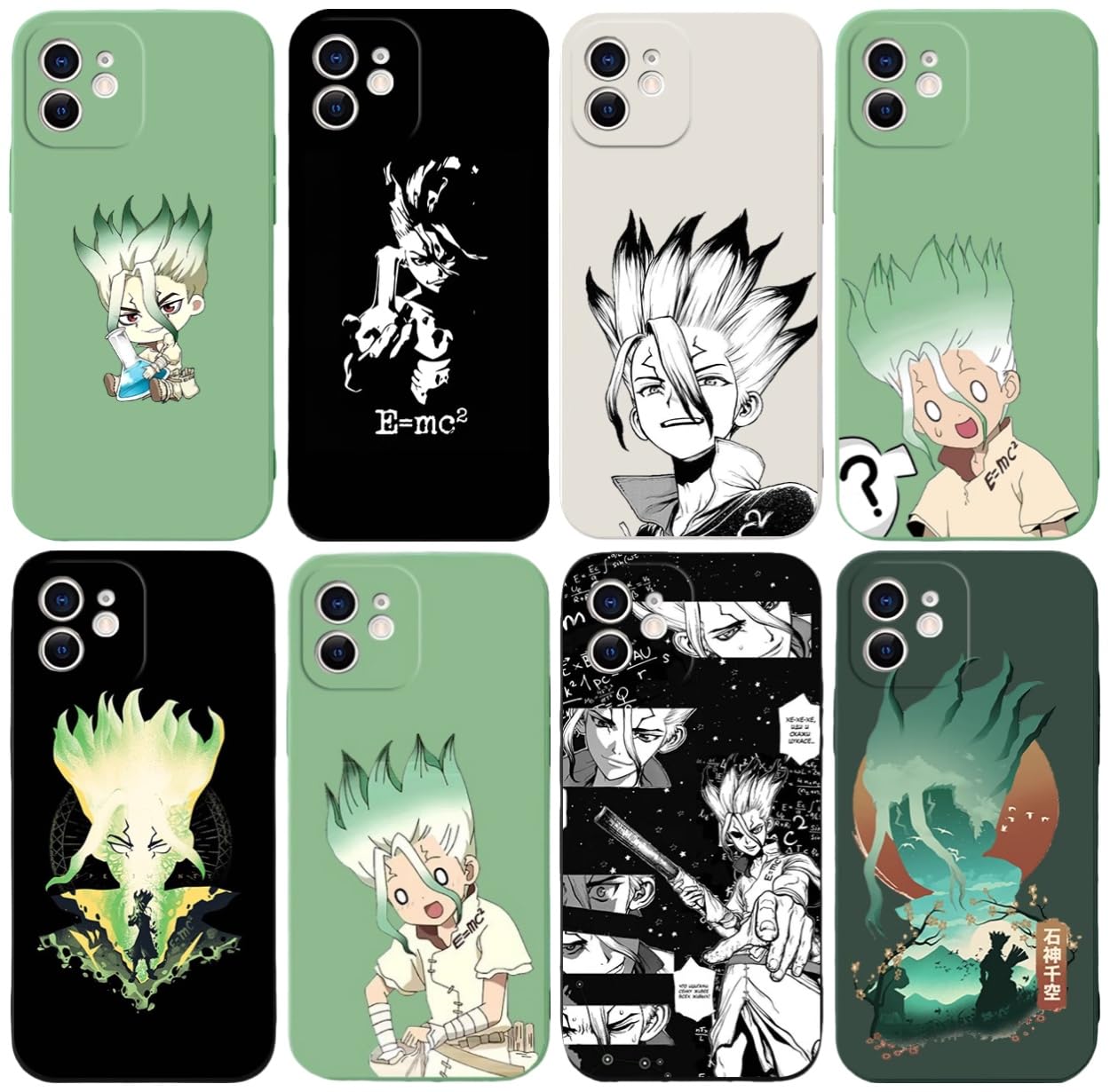Amazon.co.jp: WJFFHYK ドクターストーン 石神千空 iPhoneケース