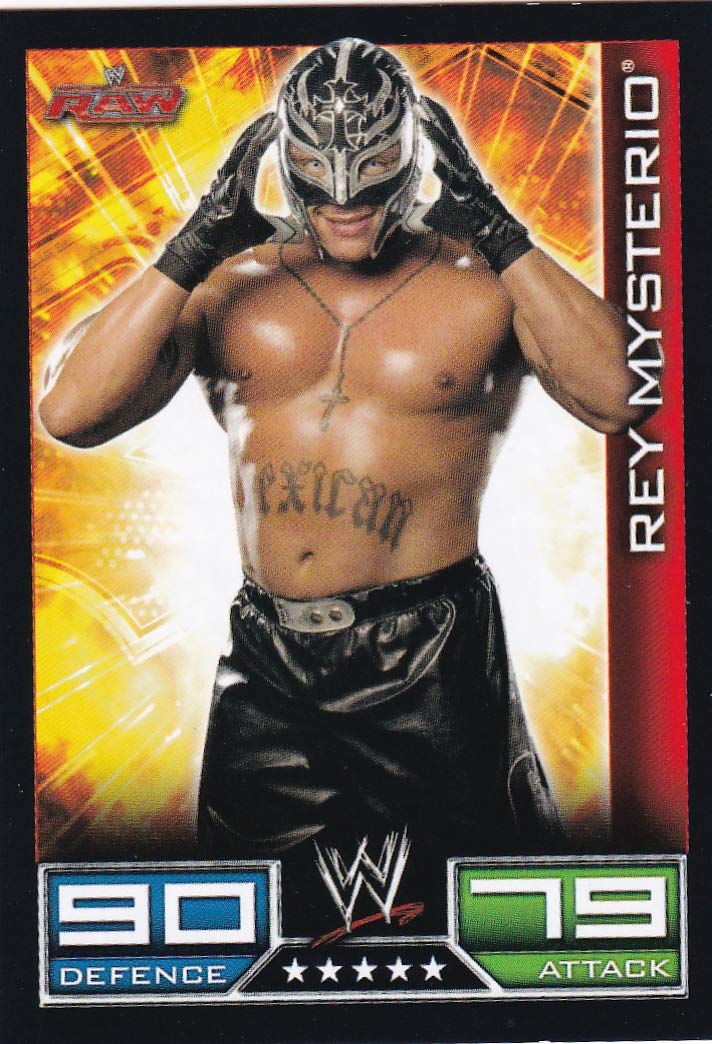 Slam Attax Base Trading Card(s) You Select (Rey Mysterio)