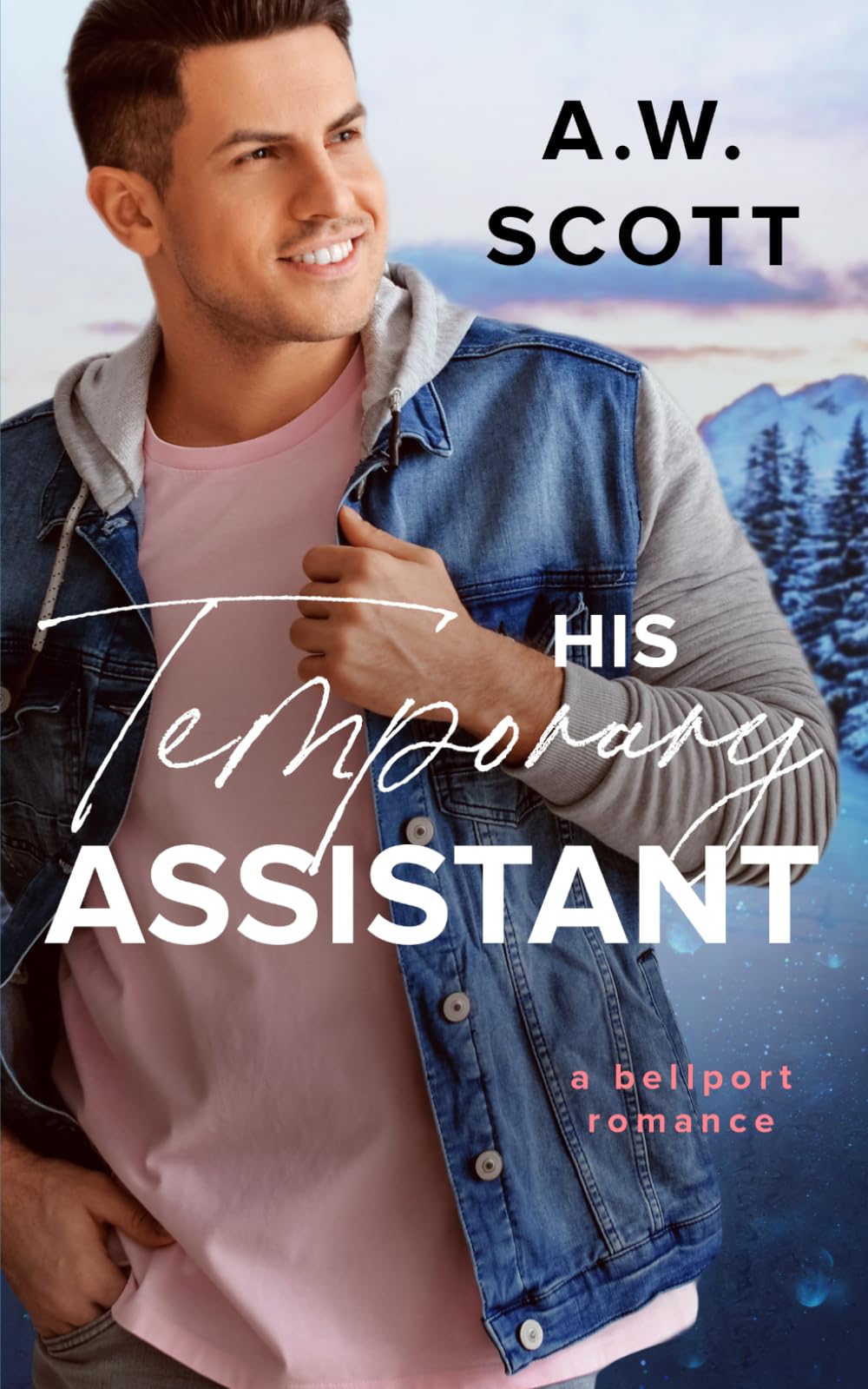His Temporary Assistant: An M/M Christmas Daddy Romance (Bellport)