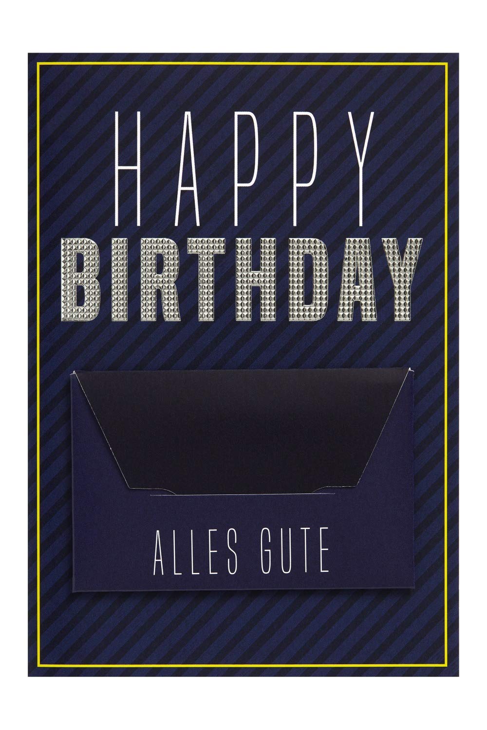 Birthday Card Text Card 11.6 x 16.6 cm