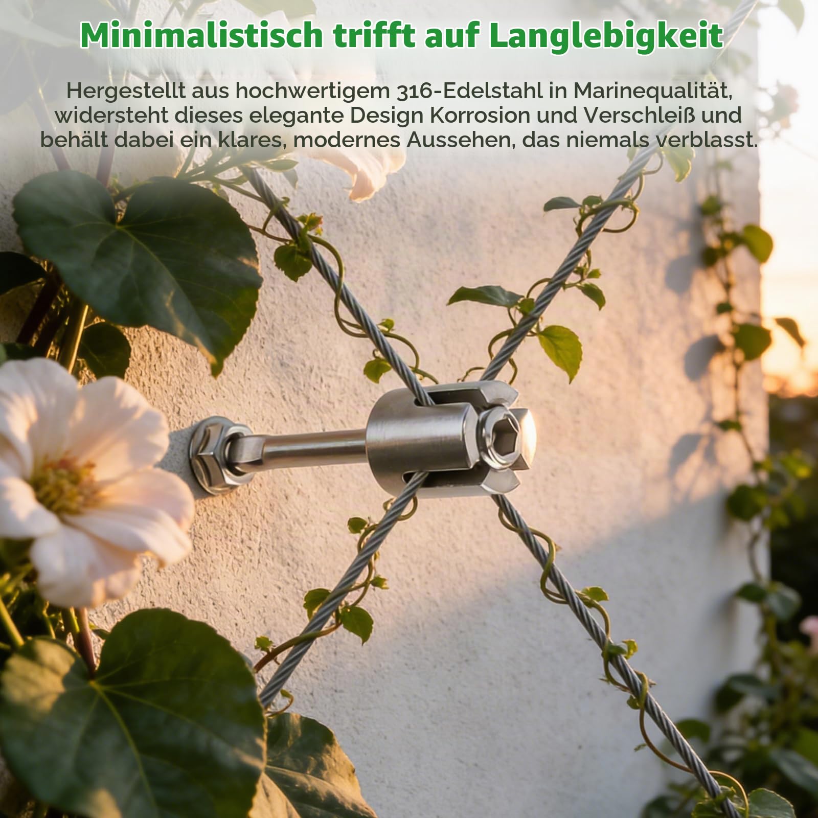 Kalolary 12 Stück T316 Draht Rankgitter et Garten Rankgitter Blumenwände