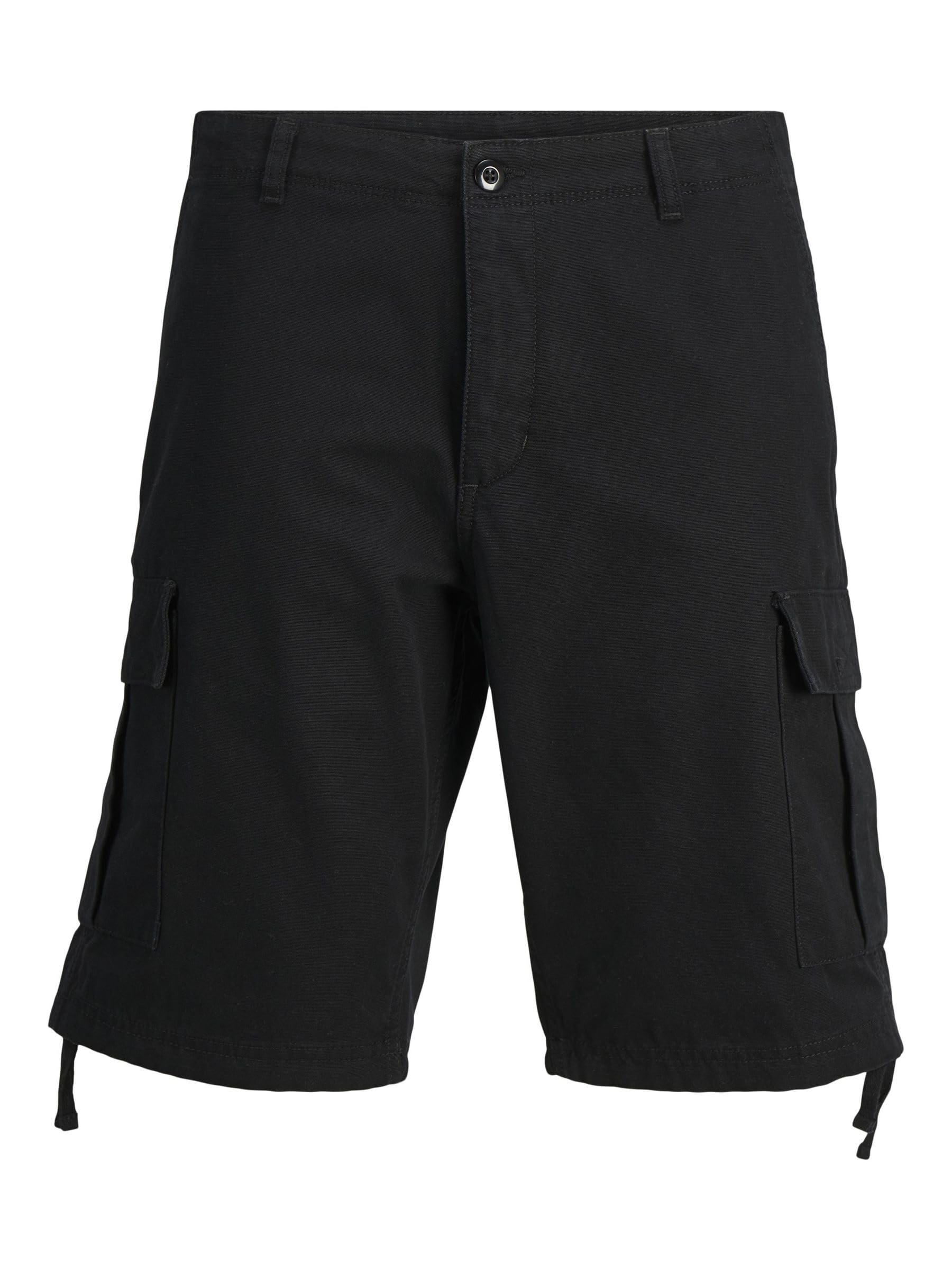 JACK & JONES Cargo Shorts Regular Fit Cargo Shorts Black, L