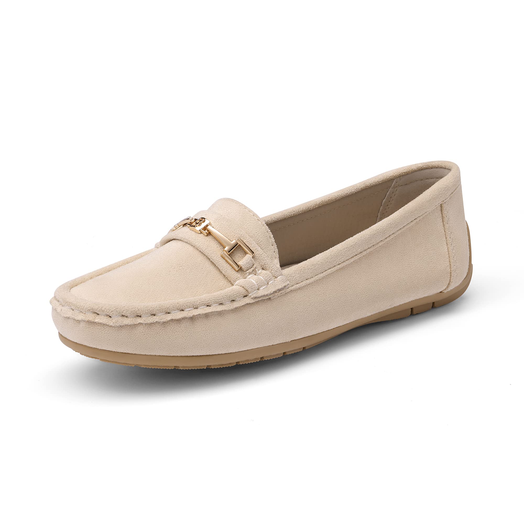 DREAM PAIRS Damen Loafer Bequeme Mokassins Slippers Niedrige Schuhe Faltbare Klassische