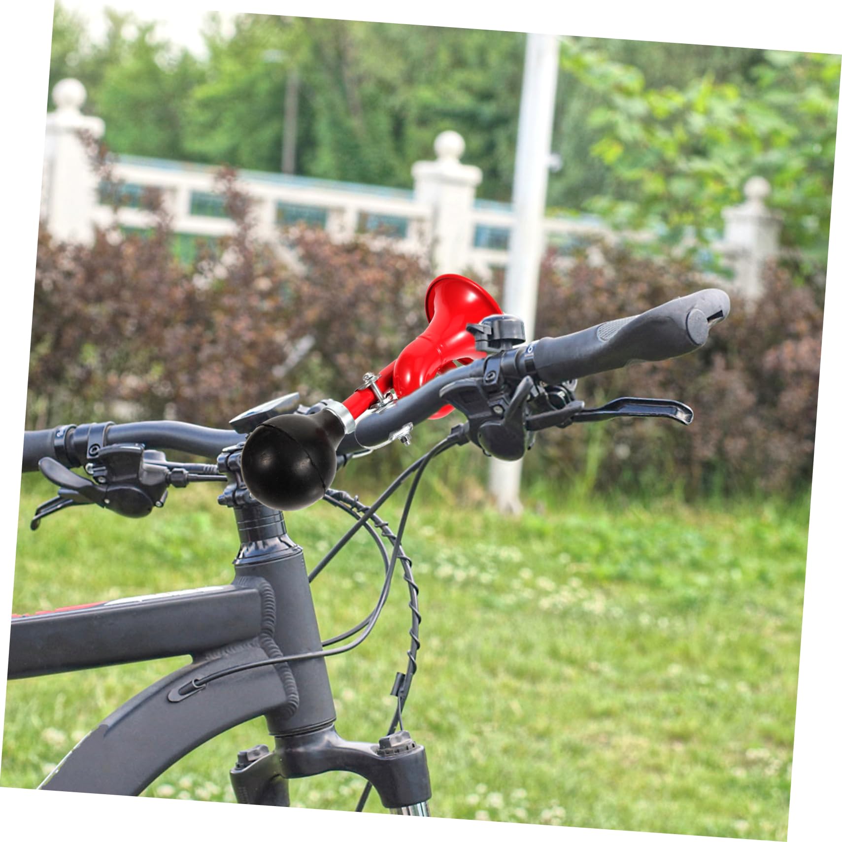 ibasenice Super Loud Manual Bike Horn Durable Bike Bell for Easy to Install Crisp Sound for Safety Portable Design for Urban Cycling