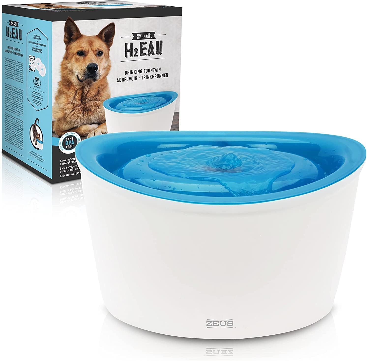 TBD Zeus Cascade Dog Drinking Fountain