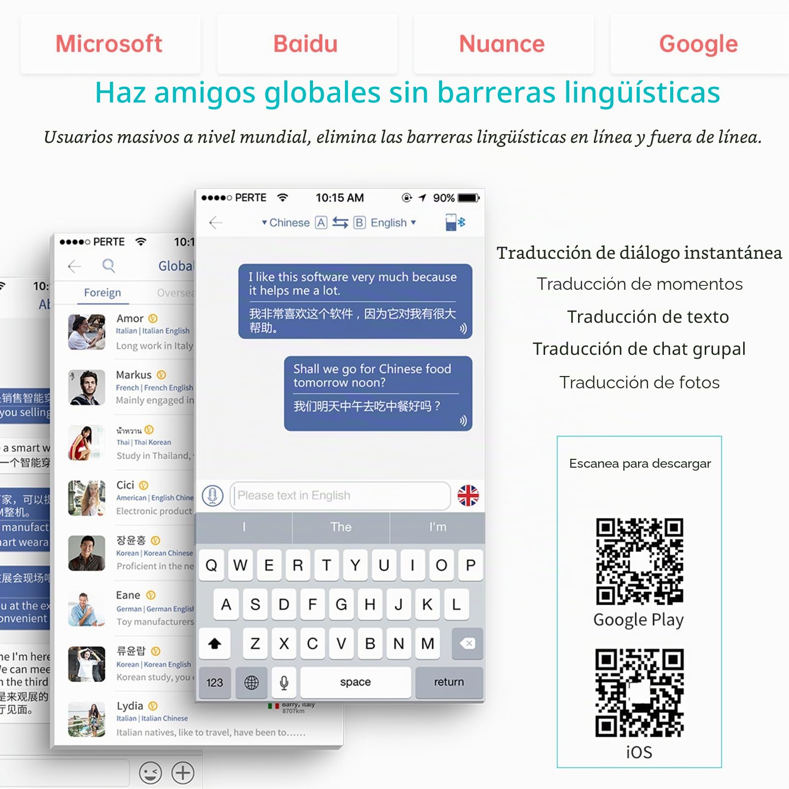 Brrnoo Traductor de Idiomas Voz G5 Pro con Traducci n Bidireccional en Tiempo Real para 127 Idiomas Alta Precisi n y Portabilidad para Viajeros y Profesionales Incluye Bater a de Larga D
