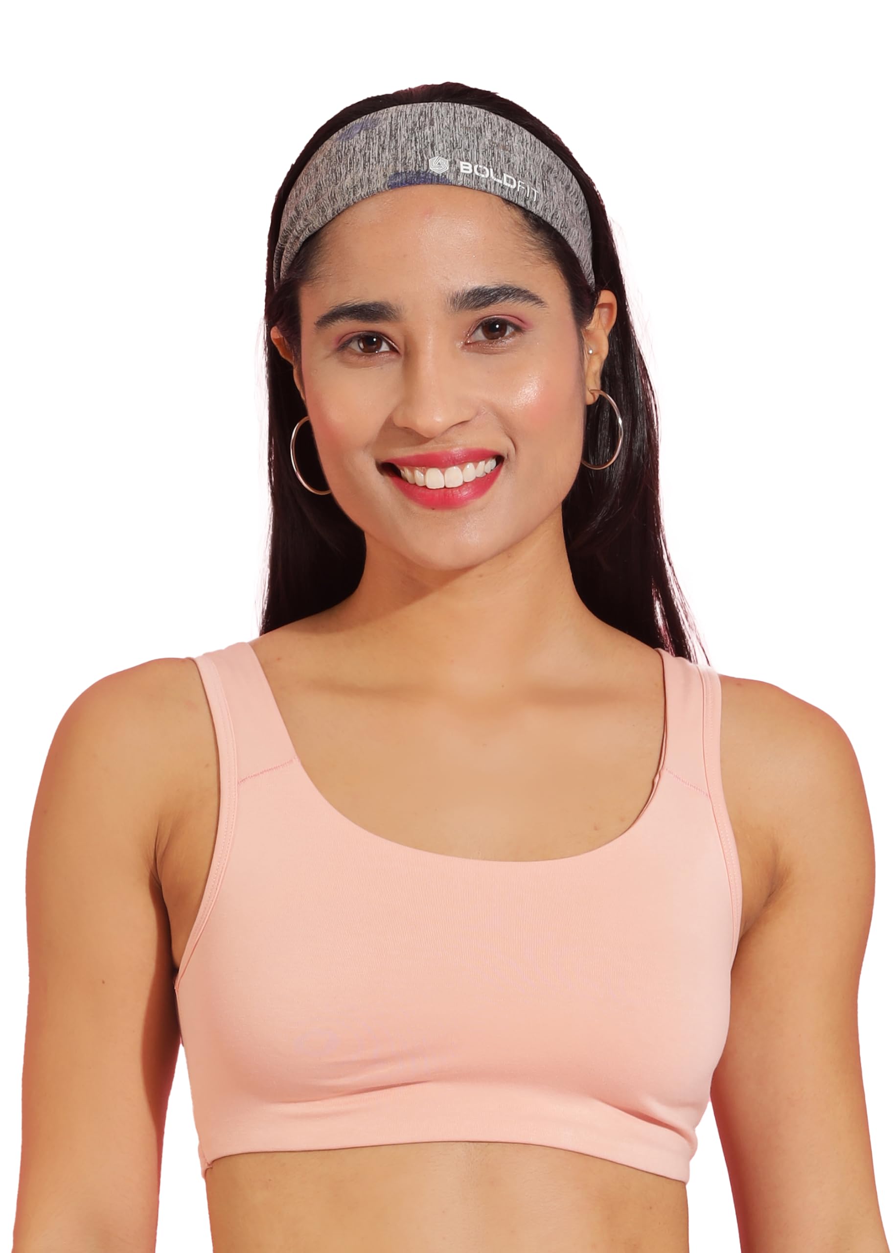 dollar Missy Pack of 1 Women's Combed Cotton Elastane Wire-Free Moulded Sports Bra-picture-28