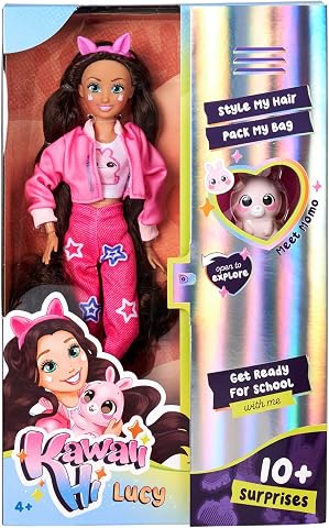 SIMBA, 105953975, Kawaii Hi Lucy, Oynar Eklemli Tasarım, Aksesuarlı, Sevimli Hayvan Figürü, 26 Cm