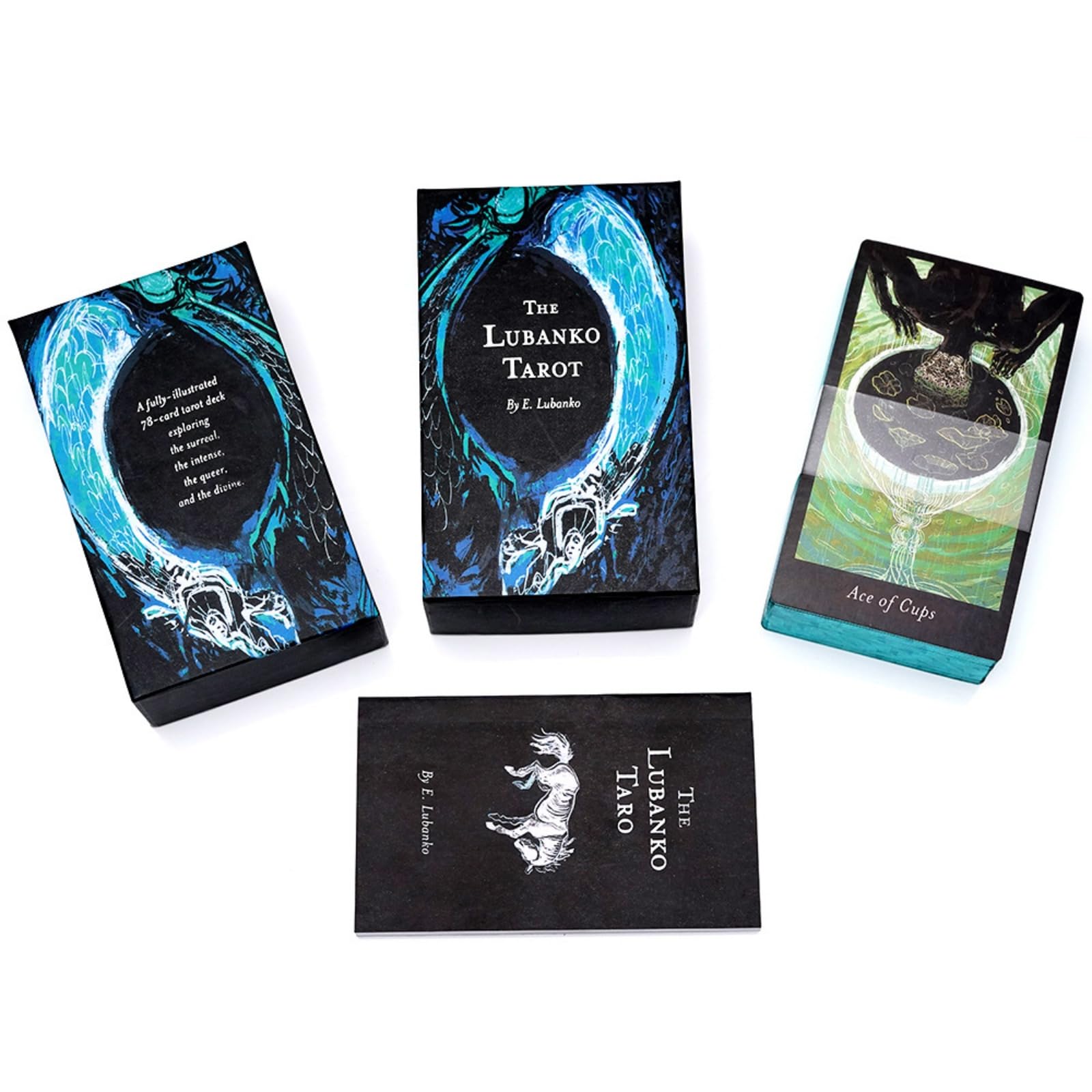 Amazon.co.jp: The Lubanko Tarot Deck|78カード|プレミアム350 gsm