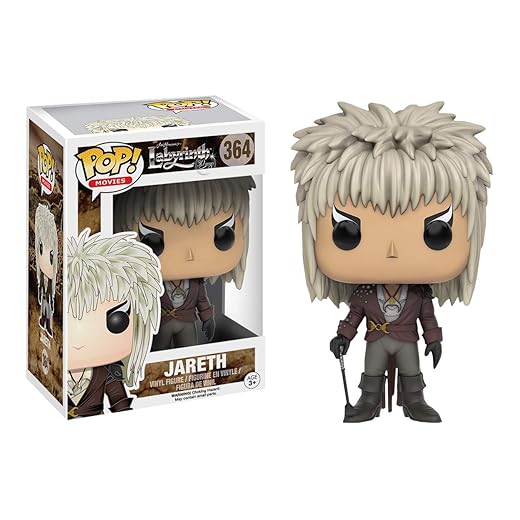 Funko Pop Labyrinth: Jareth With Orb Collectible Figure, Multicolor