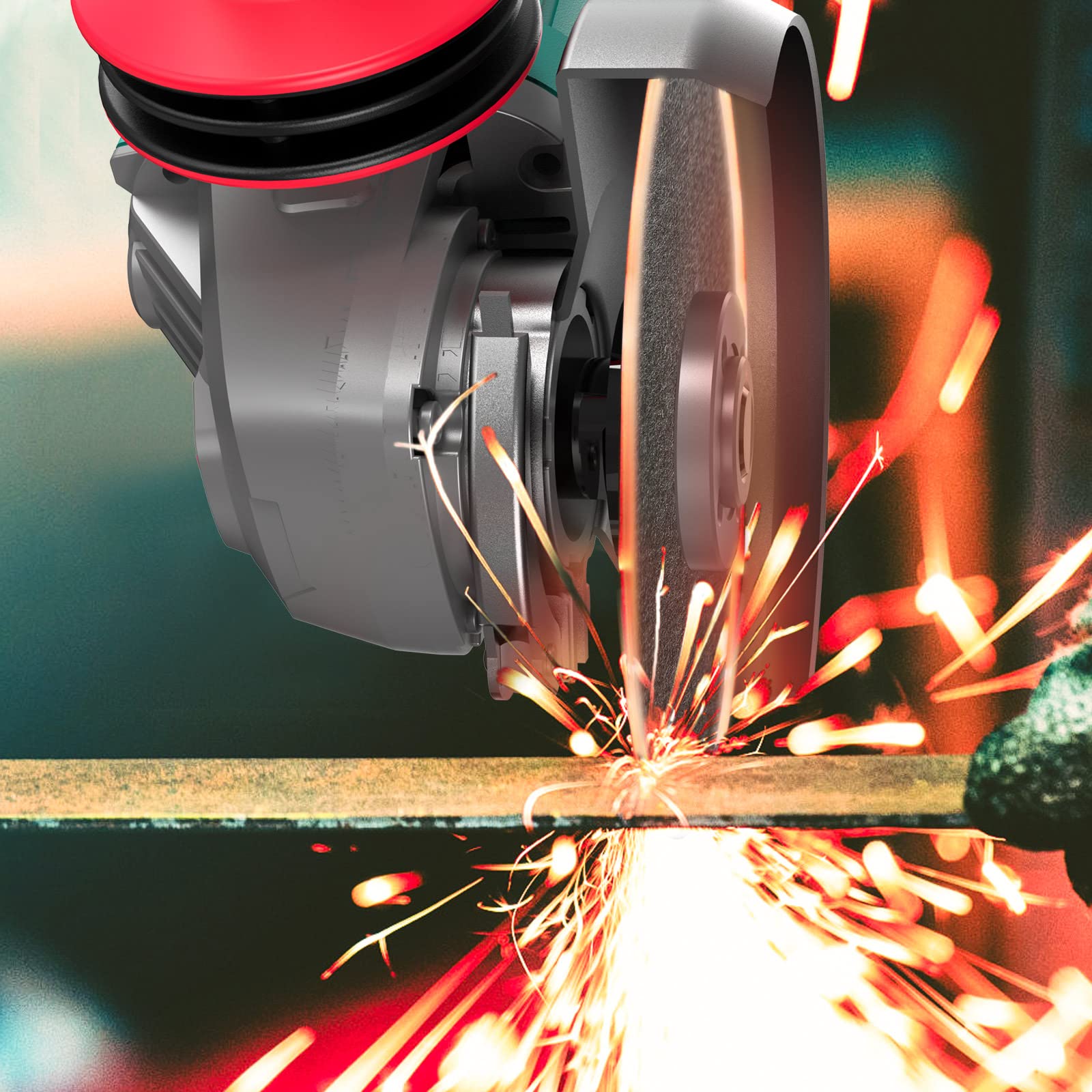 HYCHIKA Tarcza tnąca 125 Metal, 10 sztuk Tarcze tnące Metalowe do metalu Żelazo Szlifierka 125 mm 1,2 mm 22,2 mm