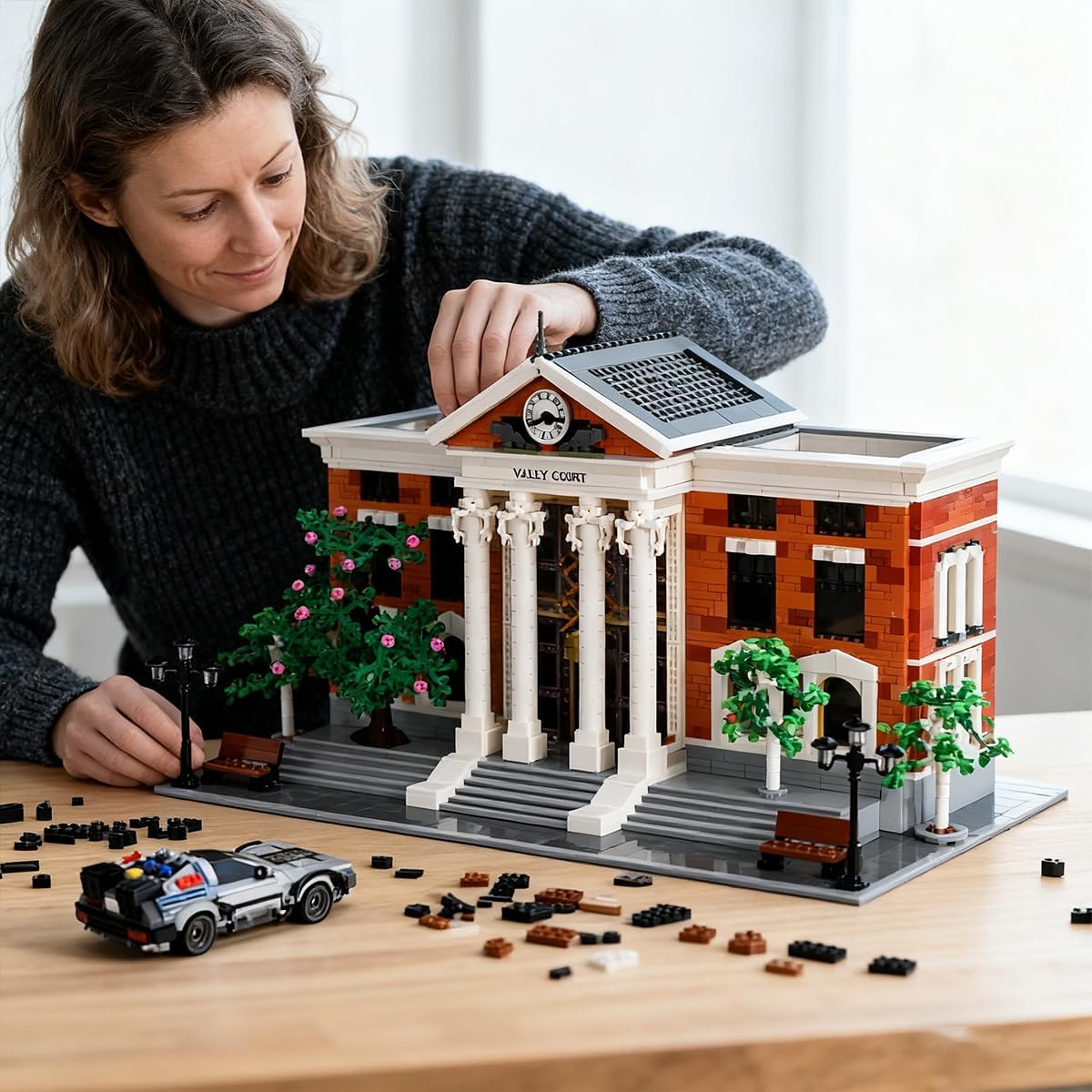 Building Instructor Set Falagil Valley Court Architecture Building Blocks Set (B99002 ...