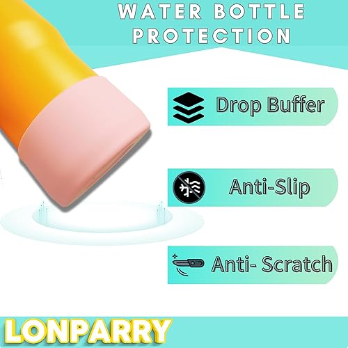 Miniatura 2 de Stanley - Paquete de 2 botas de silicona para vaso Stanley 40 de 30 oz Quencher Adventure, IceFlow 30 de 20 onzas, protector de copa Stanley