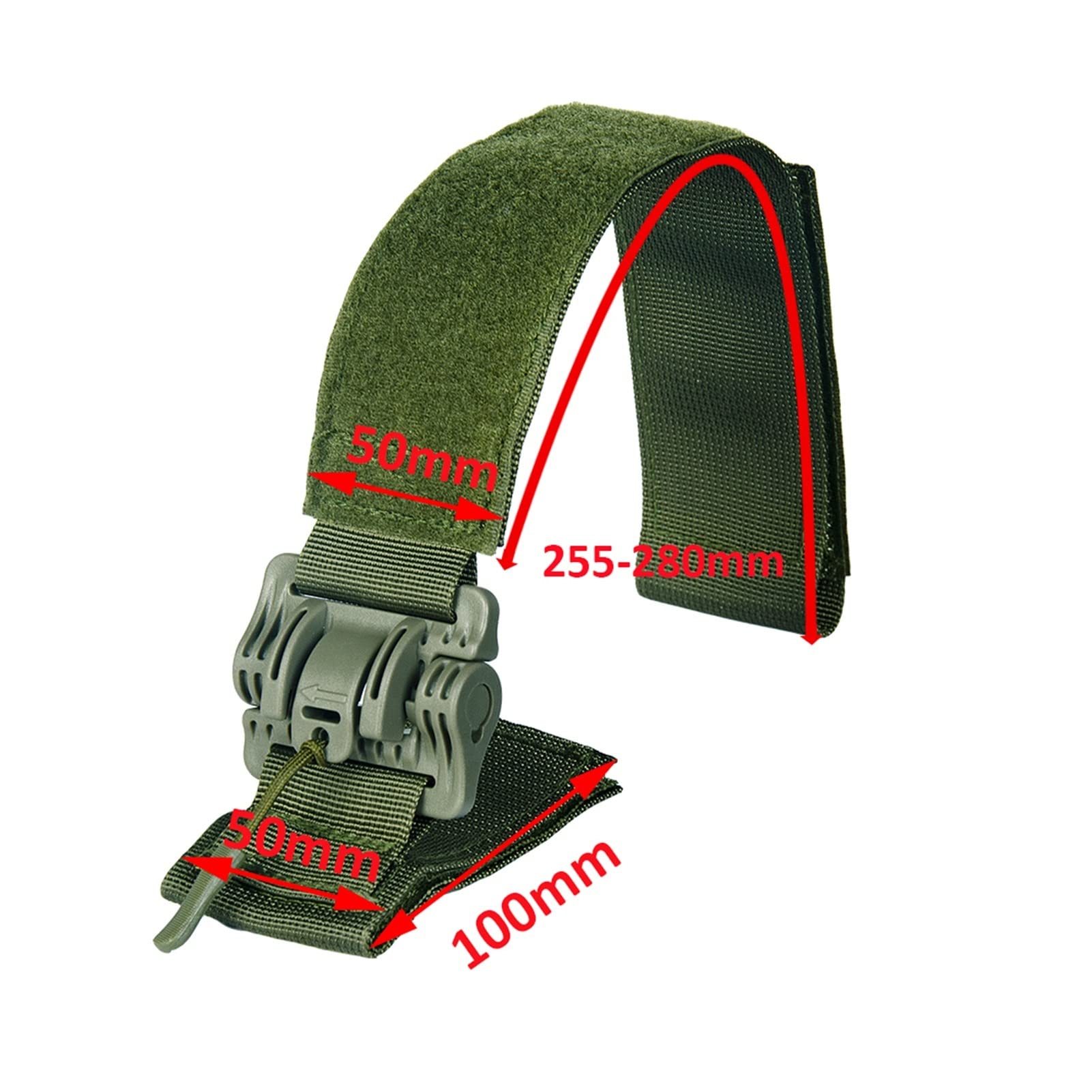 Set di Fibbie Tattiche A Sgancio Rapido Spallacci Rapid Open Connector Plate Carrier Paintball Airsoft Hunting Vest (Color : Buckles DE)