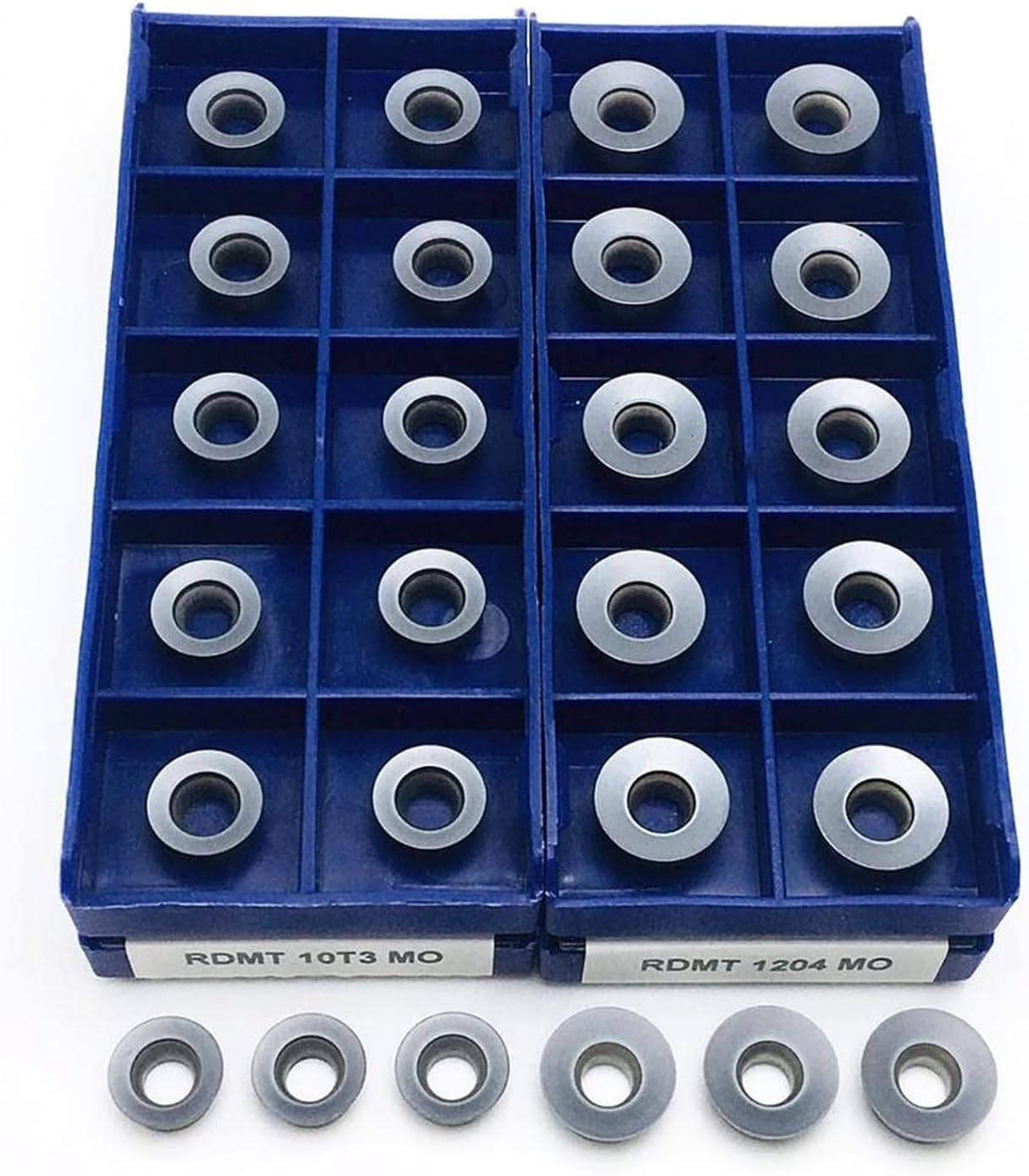 Carbide Tool Face Milling Cutter RDMT1204 MO LT30 RDMT10T3 MO LT30 Milling Insert CNC Carbide Lathe Parts Tool RDMT 1204 MO (Angle : RDMT10T3 MO LT30, Insert Width(mm) : 10PCS(1box))