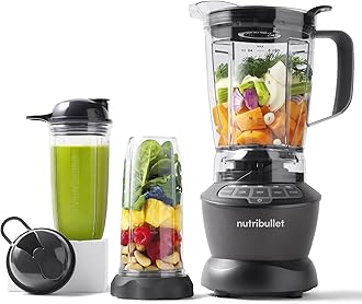 NutriBullet ZNBF30500Z Blender Combo 1200 Watt, 1200W, Dark Gray