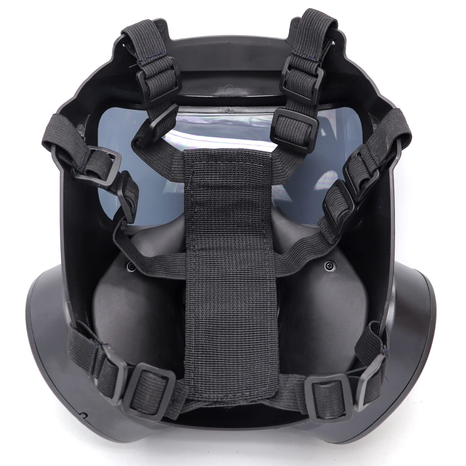 M10 Maschera Antigas Tattica Per Softair Con Teschio - Protezione Viso Integrale, Doppia Ventola, Cinghie Regolabili - 6